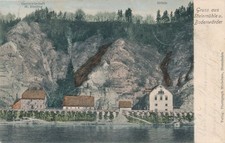 Cartolina, saluto da mulino a