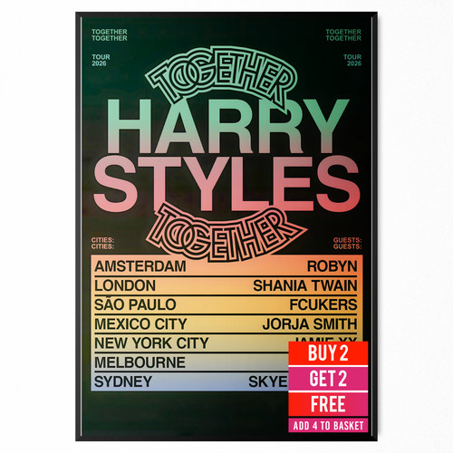 Poster harry styles together - styles,