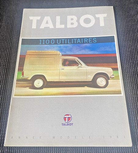 Brochure vente talbot - de,