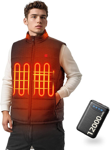 Gilet riscaldato uomo con - gilet,