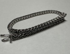 Bracciale tennis oro bianco - bracciale,
