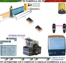 APRICANCELLO SCORREVOLE KIT
