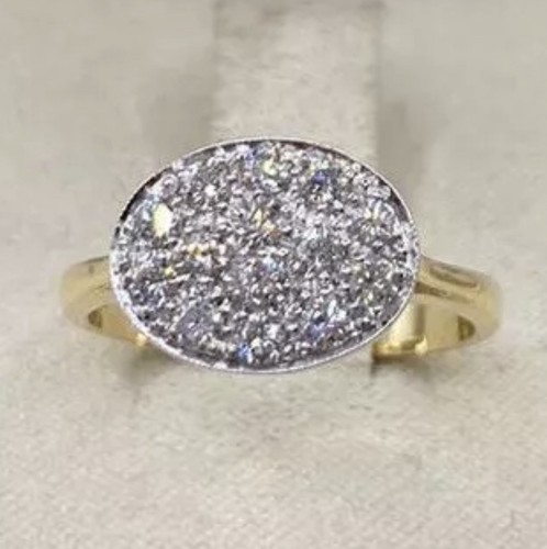 Anello oro bicolore 18kt - in,