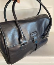 Stupenda  Professionale  borsa  blue Square nera   Piquadro