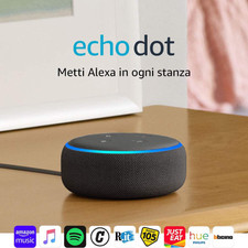 Amazon Echo Dot 3rd Gen Smart Speaker con Alexa Voice Control - Antracite