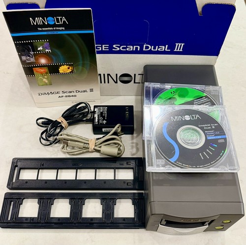 Minolta dimage scan dual iii - scan,