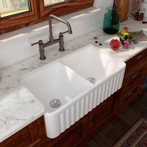 Lavello cucina 33x18 doppia - 33x18'',