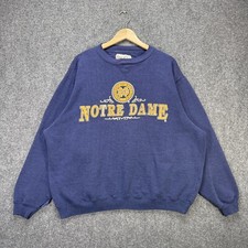 Felpa Notre Dame Vintage Uomo