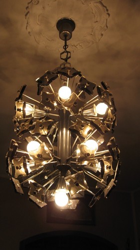 Lampadario venini vetro di - lampadario,