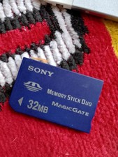  SONY PSP  Memory Stick Duo 32MB MagicGate Card