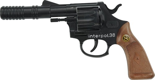 Pistola giocattolo interpol - pistola,