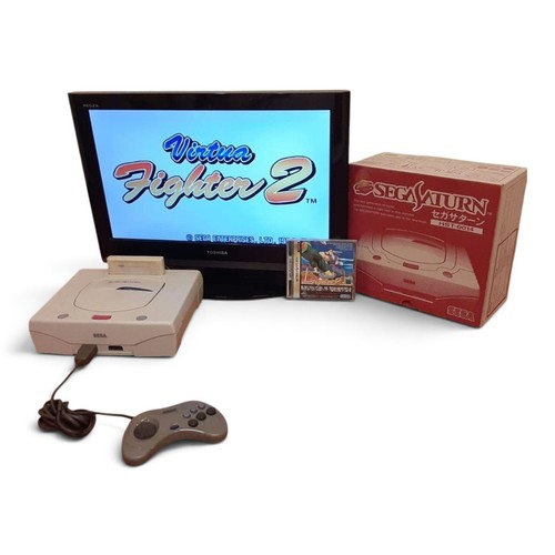 Console sega saturn - console,