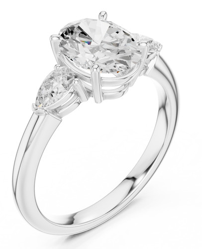 Anello unisex certificato - anello, 2,5
