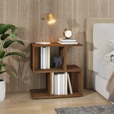 vidaXL Comodino Rovere Marrone