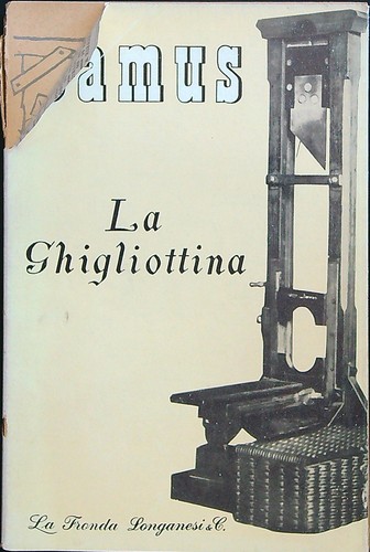 Ghigliottina camus albert - la,