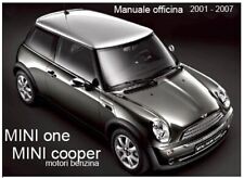 MINI ONE – MINI COOPER  e COOPER S  benzina 2001/2007-   MANUALE OFFICINA ITA!