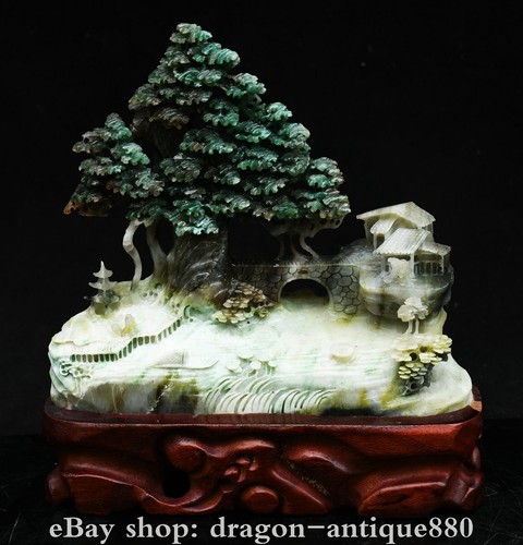 Scultura ponte acqua casa pino