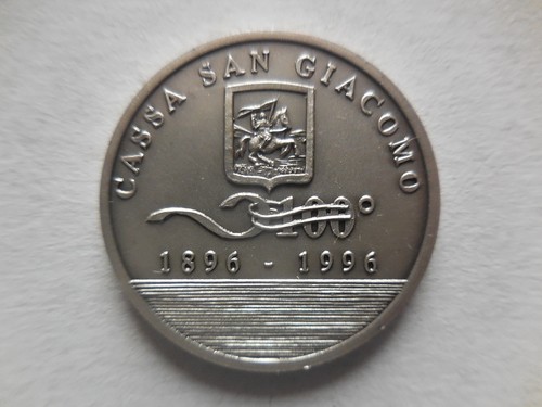 Medaglia centenario banca - medaglia,