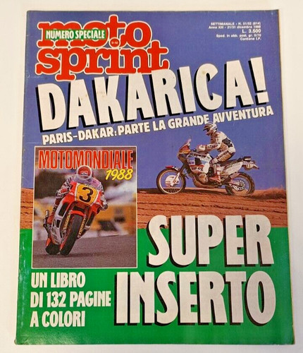 Motosprint 1988 moto - motosprint,