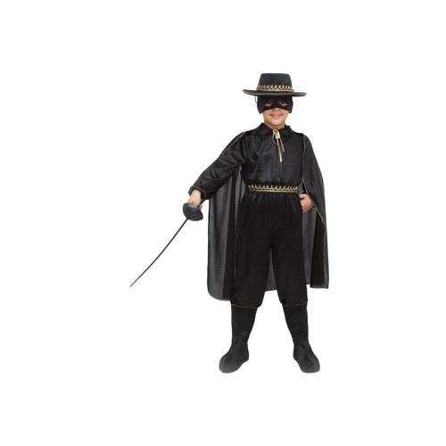 Costume cavaliere nero bambino - costume,