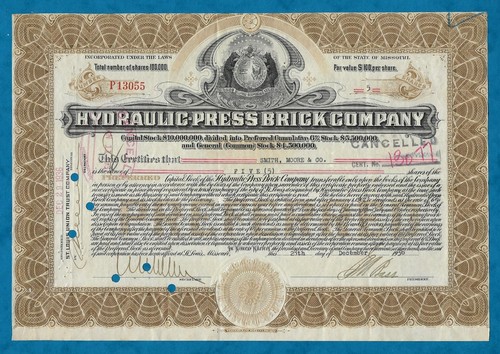 1936 share certificate for - share,