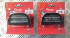 COPPIA LAMPADA TARGA LED