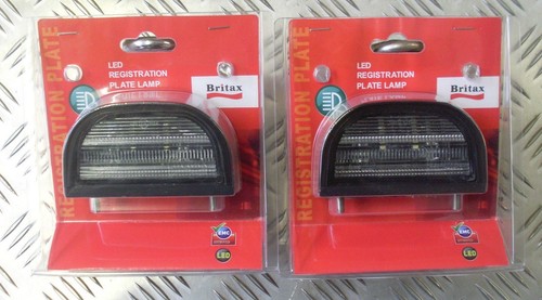 Coppia lampada targa led - coppia,