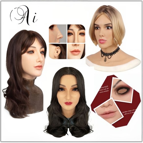 Maschera viso donna silicone