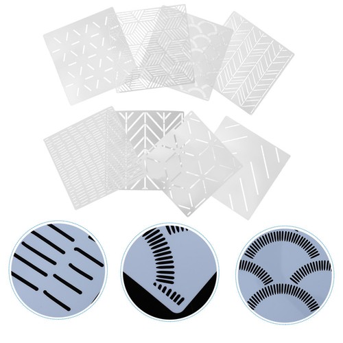 8pcs riutilizzabile muro