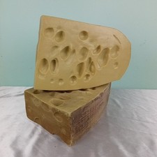 Formaggio Svitzerland in Plastica Vecchio Negozio Bottega Vetrina Epoca '70