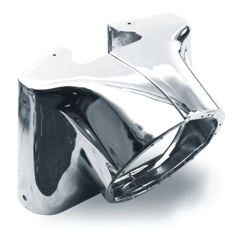 Nacelle cromata per harley