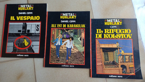 Lotto fumetti metal hurlant - metal,