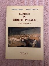 Elementi di diritto penale - Parte generale CEDAM