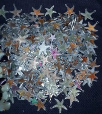 2 STELLE+UN DOPPIO CUORE IN LEGA DI METALLO+3 CUORI IN PIETRA DURA COLORI DIVERS