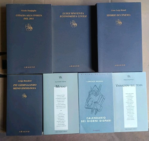 Lotto libri aragno visibili - aragno,