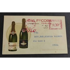 Cartolina Torino - G. & L. F.lli Cora - Asti Spumante