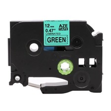 Nastro Compatibile Brother TZE-731 TZE731 12mm 8 metri Nero su Verde