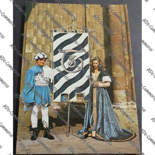 Cartolina rioni del palio - palio, di