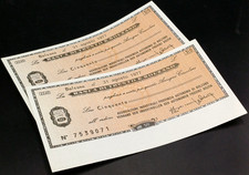 MINI ASSEGNO LIRE 50 - BANCA