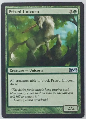 Mtg prized unicorn creature - prized,