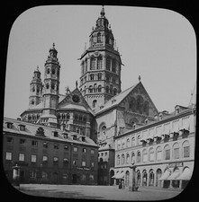 MAINZ CATHEDRAL GERMANY C1887