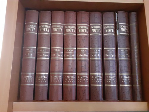 Enciclopedia motta volumi - motta,