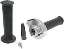 KIT COMANDO GAS RAPIDO TOMMASELLI HF BRILLANTATO CROMATO MOTO EPOCA 0515.03-01