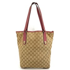 Gucci borsa a tracolla tote bag tela beige GG autentica 401T0365