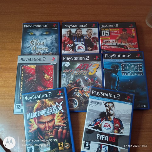 Lotto giochi ps2 spiderman - giochi,