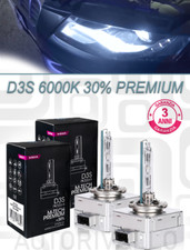 2 Lampadine BIXENON D3S PER Audi A4 B8 RICAMBIO Luci 35W 6000K +30%