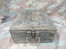 WW2 WW2 Wehrmacht FH18 scatola munizioni scatola legno