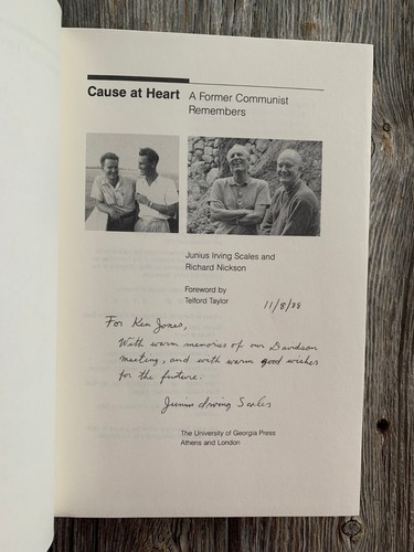 Signed cause heart - heart, a