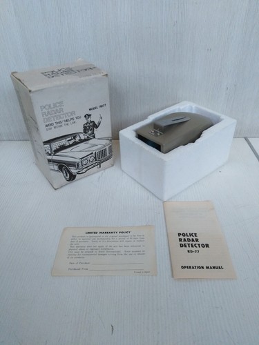 Nos vintage radar police - radar,