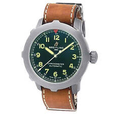 Orologio Uomo Breitling Navitimer Aviator Super 8 B20 Titanio Verde EB2040101L1X1